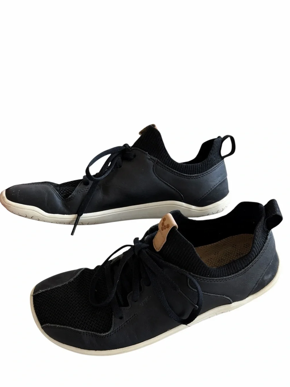 Vivobarefoot Primus Knit and Leather Barefoot Sneakers Vivo barefoot